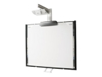 SMS Projector Short Throw Wall Manual mounting kit - for projector / whiteboard - white