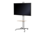 SMS Flatscreen X FH M1955 WS stand - for LCD display / touchscreen - white, aluminium