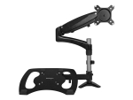 StarTech.com Laptop Monitor Stand - Computer Monitor Stand - Full Motion Articulating - VESA Mount Monitor Desk Mount mounting kit - adjustable arm - for LCD display / notebook - black