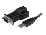 StarTech.com USB to Serial Adapter - Detachable 6 ft USB A-B Cable - Prolific PL-2303 - USB to RS232 Adapter Cable (ICUSB232D) - serial adapter - USB 2.0
