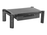 StarTech.com Adjustable Monitor Riser - Large - Drawer - Monitors up to 32"- Adjustable Height - Desk Monitor Stand (MONSTADJDL) stand - for Monitor - black