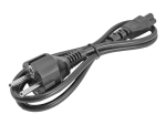StarTech.com 1m (3ft) Laptop Power Cord, EU Schuko to C5, 2.5A 250V, 18AWG, Notebook / Laptop Replacement AC Cord, Printer/Power Brick Cord, Schuko CEE 7/7 to Clover Leaf IEC 60320 C5 - Laptop Charger Cable - power cable - IEC 60320 C5 to CEE 7/7 - 1 m