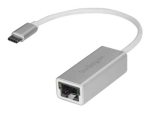 StarTech.com USB-C to Gigabit Ethernet Adapter - Aluminum - Thunderbolt 3 Port Compatible - USB Type C Network Adapter (US1GC30A) - network adapter - USB-C - Gigabit Ethernet