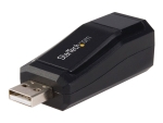 StarTech.com USB To Ethernet Adapter - 10/100Mbps Ethernet - USB 2.0 - Black - USB Ethernet Adapter (USB2106S) - network adapter - USB 2.0 - 10/100 Ethernet