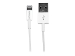 StarTech.com 3 ' / 1m USB Lightning Cable for iPhone iPod iPad - White - Discontinued, Limited Stock, Replaced by RUSBLTMM1M (USBLT1MWS) - Lightning cable - Lightning / USB - 1 m