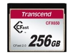 Transcend CFast 2.0 CFX650 - flash memory card - 128 GB - CFast 2.0