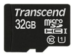 Transcend - flash memory card - 32 GB - microSDHC