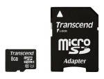 Transcend Premium - flash memory card - 8 GB - microSDHC UHS-I