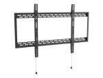 VivoLink Wall Mount Slim XL bracket - for flat panel - fine texture black