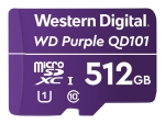 WD Purple SC QD101 WDD512G1P0C - flash memory card - 512 GB - microSDXC UHS-I