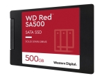 WD Red SA500 NAS SATA SSD WDS500G1R0A - solid state drive - 500 GB - SATA 6Gb/s