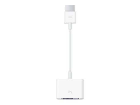 Lav cowboy kunst Apple - Adapter - single link - HDMI male to DVI-D female - for Mac Pro  (Late 2013); Mac Mini (Late 2018, Early 2020); MacBook Pro 15.4" (Mid 2012,  Early 2013, Late 2013, Mid 2014, Early 2015, Mid 2015)